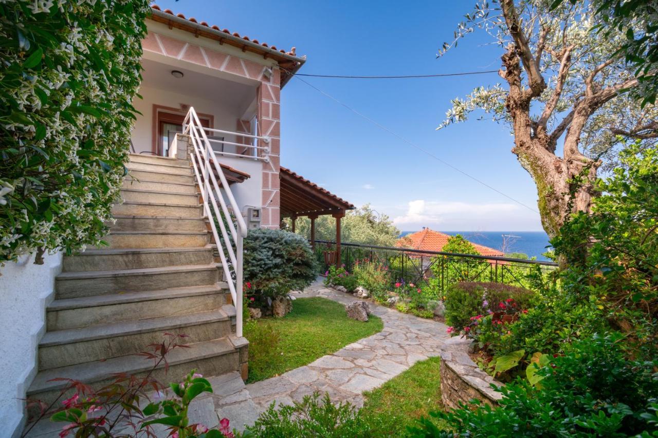 Gardenia Sea View Home Хорефто Екстериор снимка