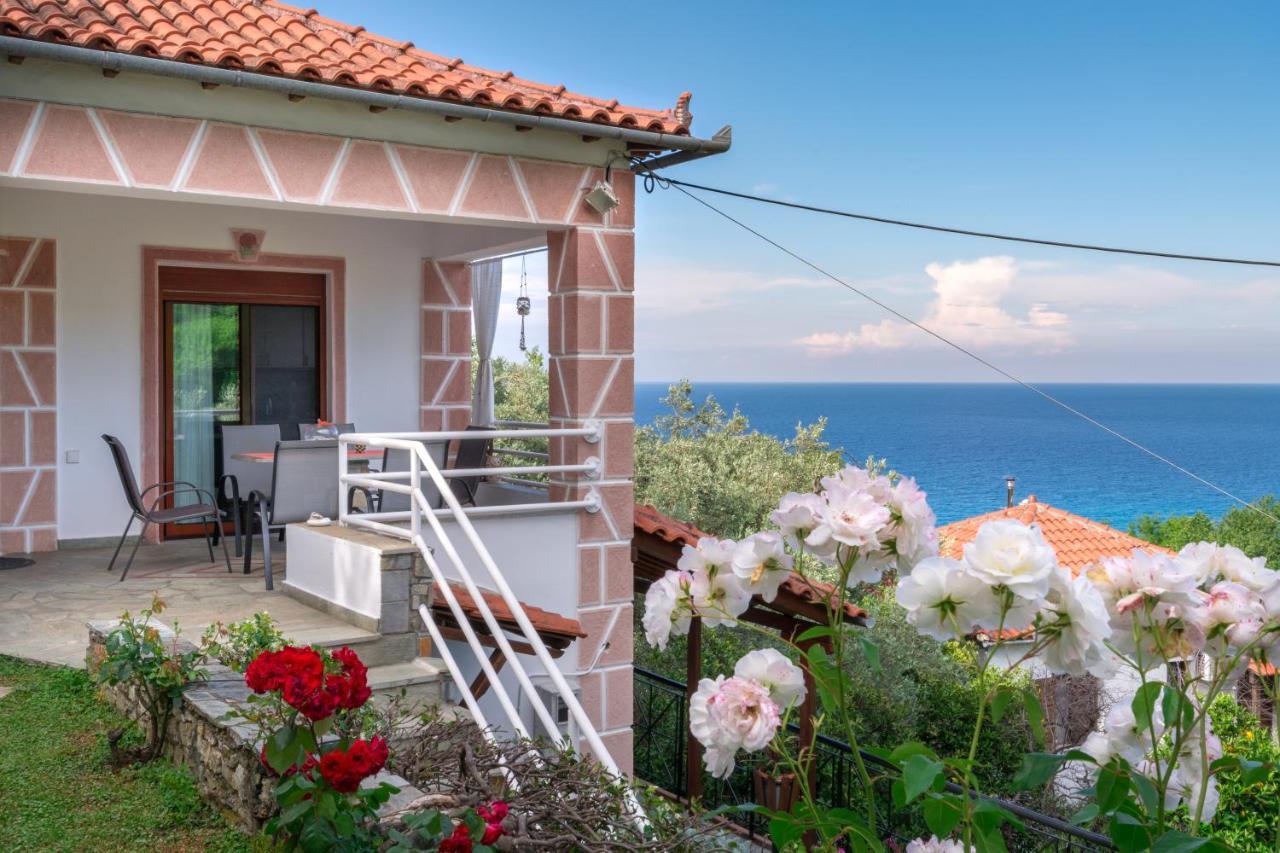 Gardenia Sea View Home Хорефто Екстериор снимка