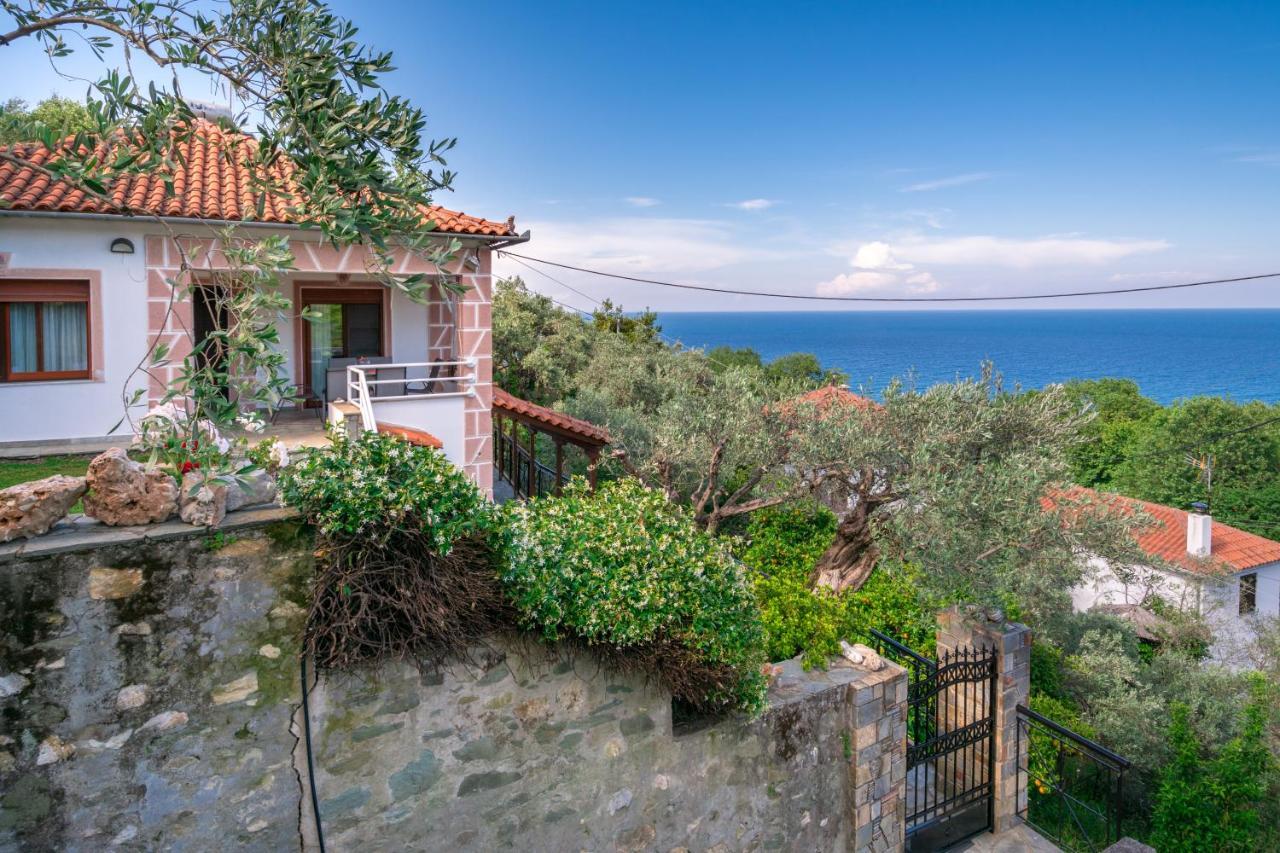 Gardenia Sea View Home Хорефто Екстериор снимка